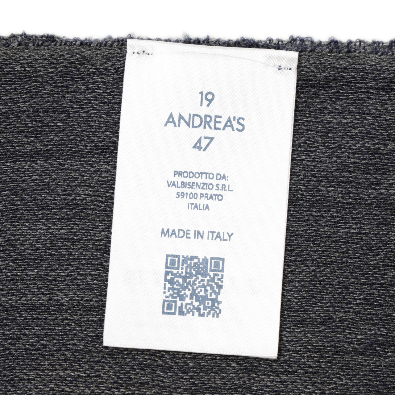 19 ANDREA'S 47 アンドレアズ 1947 ストール カシミヤ 大判 2トーン